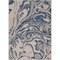 Homeroots 2 x 3 ft. Navy Abstract Indoor & Outdoor Scatter Area Rug 396141 - alternate 1